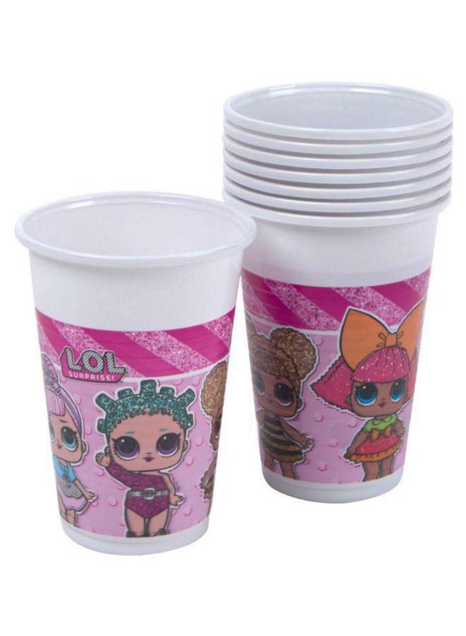 Procos 8-Piece Lol Glitterati Cup Set 200ml - Image 1
