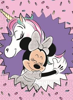 Procos 20-Piece Minnie Unicorn Printed Paper Napkin Set  - Image 2