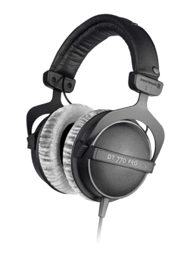 بيير ديناميك سماعة رأس DT 770 برو للأستوديو بتصميم محمول ومغلق من الخلف ومقاومة 32 أوم أسود/رمادي - Image 1