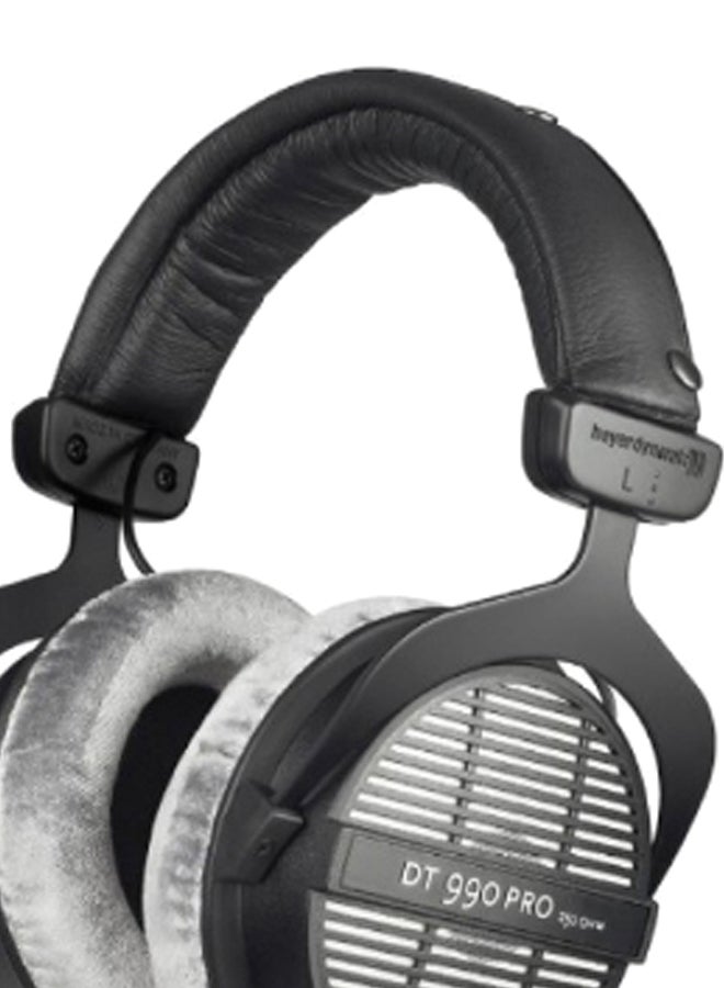 Beyerdynamic - DT 990 Pro 250 Ohms Portable Closed Back Studio Headphone Black/Grey - Image 1