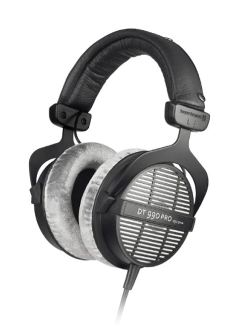DT 990 Pro 250 Ohms Portable Closed Back Studio Headphone Black/Grey