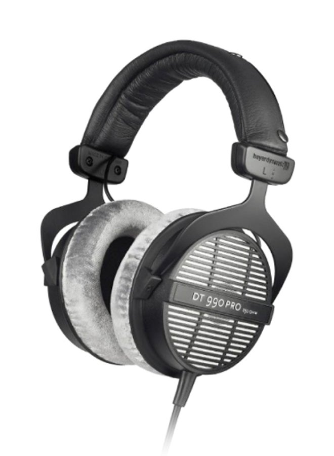 Beyerdynamic - DT 990 Pro 250 Ohms Portable Closed Back Studio Headphone Black/Grey - Image 1