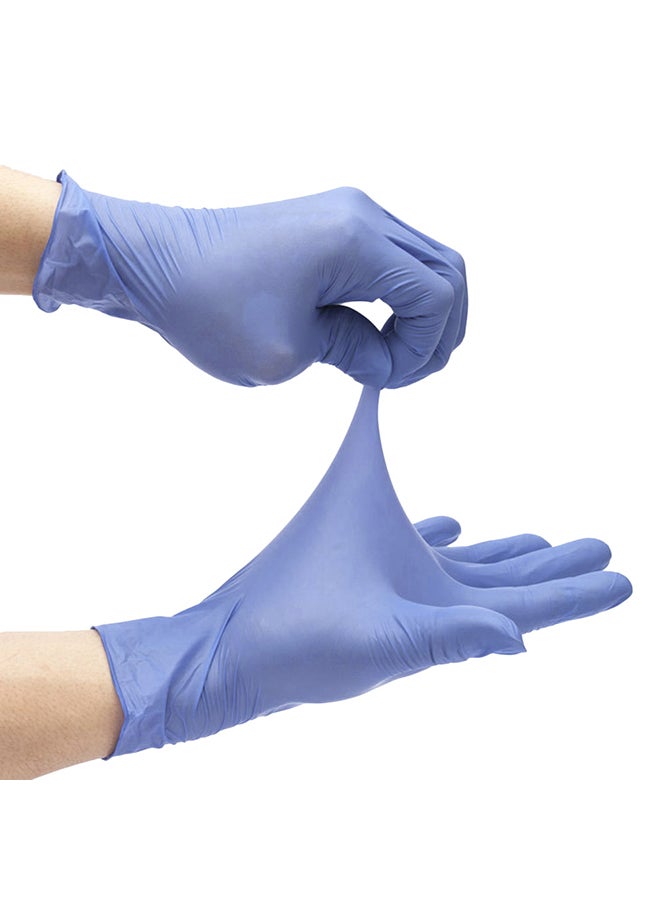 Pair Of 50 Powder-Free Sterile Food Grade Disposable Gloves Purple XL - Image 3