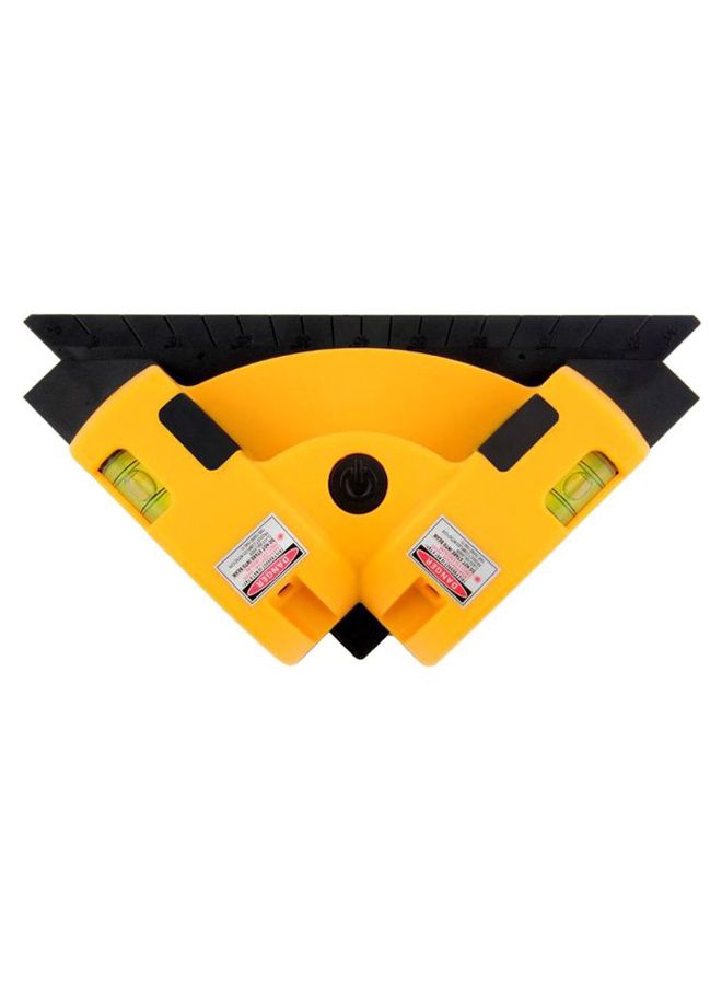 Generic - Right Angle 90 Degree Square Level Tool Laser Yellow - Image 1