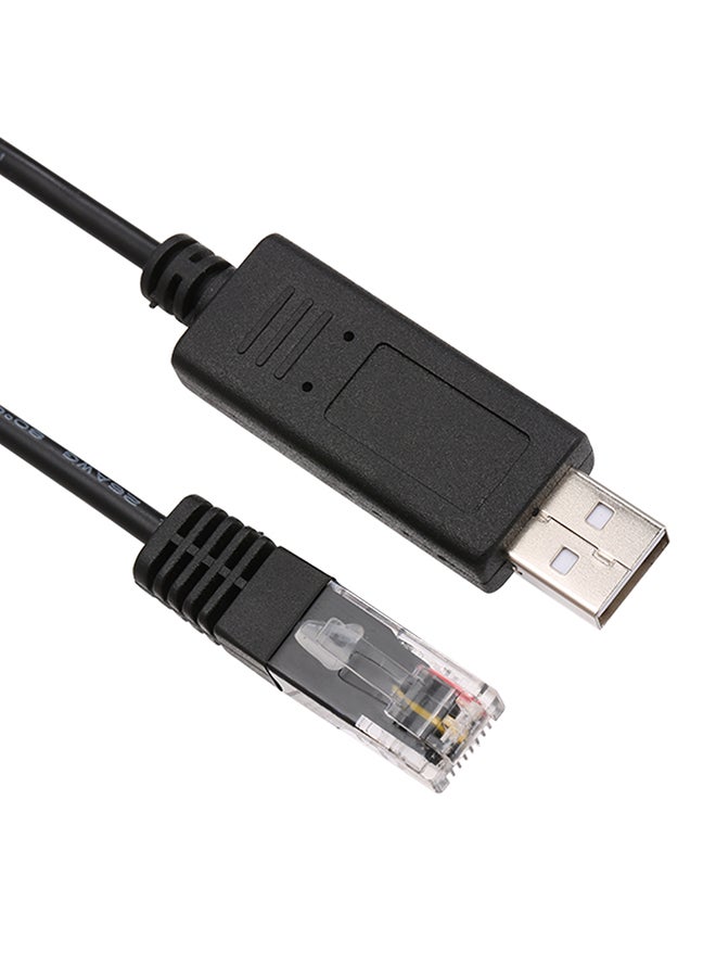 ماركة غير محددة كابل شحن بالطاقة الشمسية من منفذ USB إلى منفذ جهاز الكمبيوتر RS485 من سلسلة تريسر أسود  - Image 5