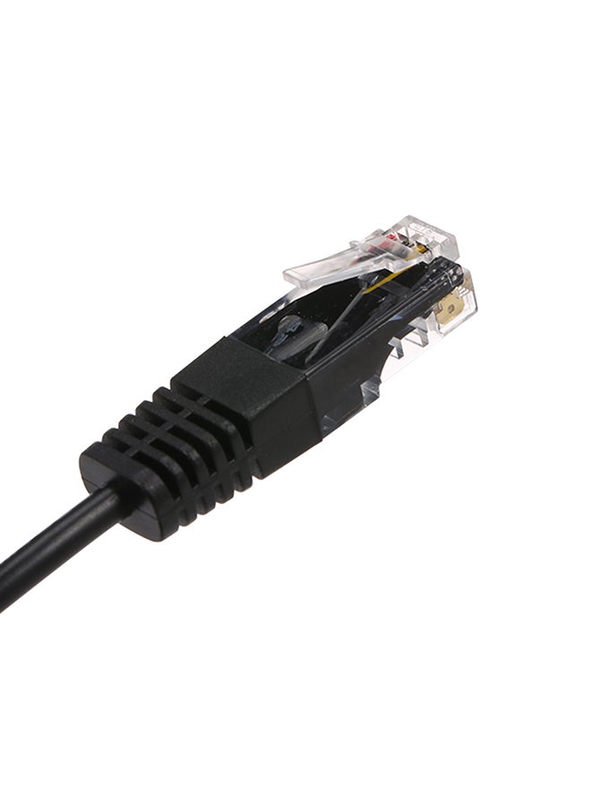 ماركة غير محددة كابل شحن بالطاقة الشمسية من منفذ USB إلى منفذ جهاز الكمبيوتر RS485 من سلسلة تريسر أسود  - Image 4
