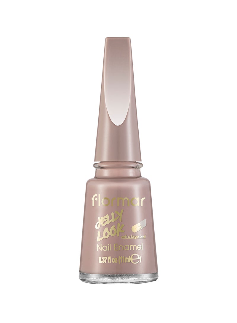 flormar Jelly Look Nail Enamel JL42 Milky Almond - Image 1