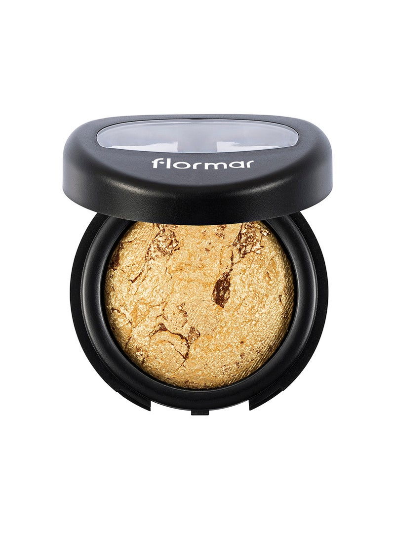 flormar Diamonds Baked Eyeshadow 06 Golden Eyes - Image 2