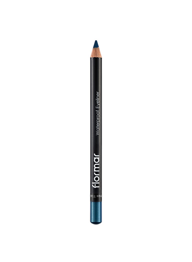 flormar Waterproof Eyeliner Pencil 114 Blue Sky - Image 1
