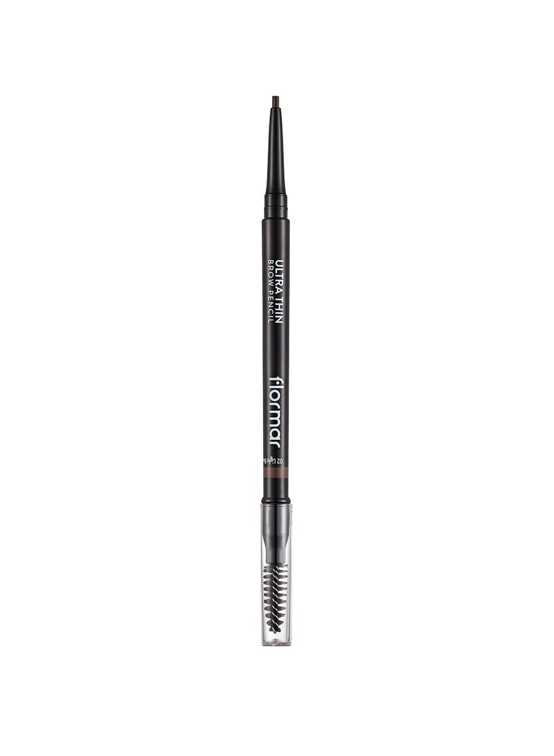 flormar - Ultra Thin Brow Pencil 02 Light Brown - Image 1