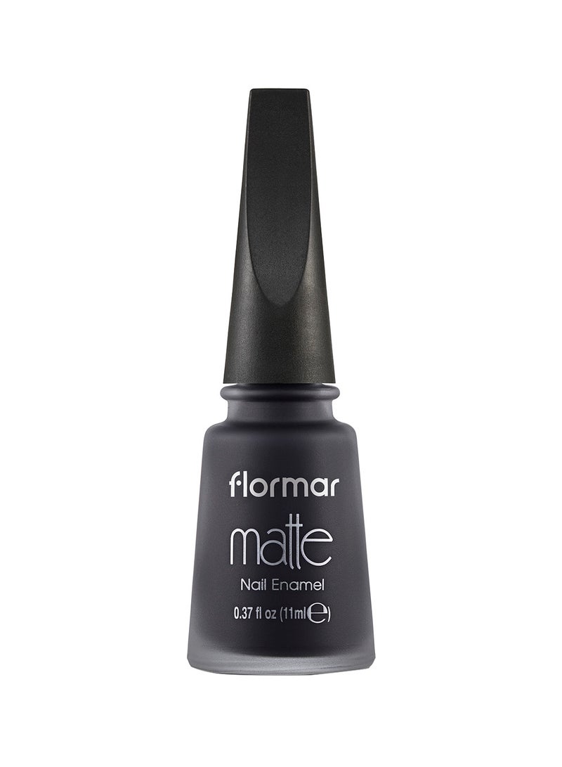 flormar Matte Nail Enamel M30 Cold Plum