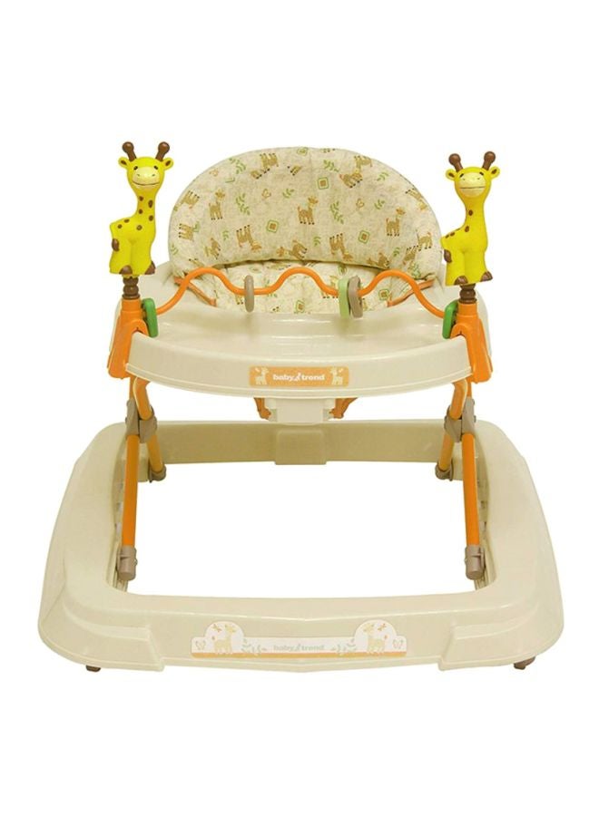 babytrend Trend Walker - Beige/Yellow/Orange  - Image 1