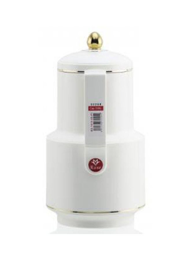 Rose Thermos For Coffee And Tea White/Gold - Image 3