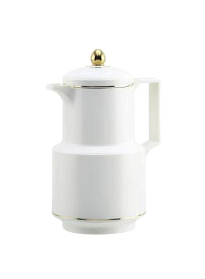 Rose Thermos For Coffee And Tea White/Gold - Image 1