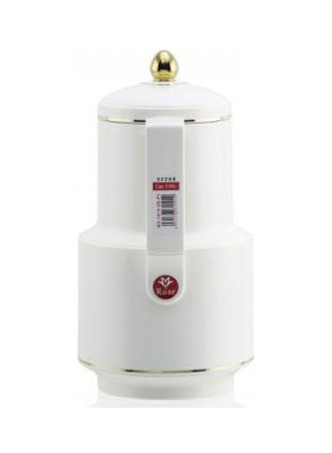 Rose Thermos For Coffee And Tea White/Gold - Image 3