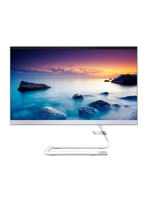 IdeaCentre A340 All-In-One Desktop With 21.5-Inch Display, Core i5 Processor/8GB RAM/DOS/1TB HDD/2GB AMD Radeon 530 Graphic Card White