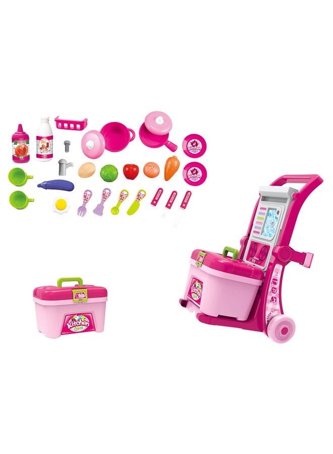 Basmah Kitchen Play Set With Loader - Image 1