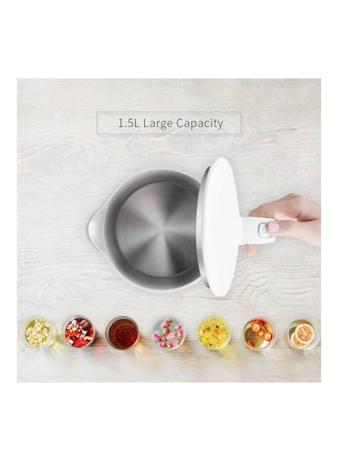 Xiaomi Stainless Steel Electric Kettle 1.5L 1.5 L 1800 W H20351 White  - Image 4
