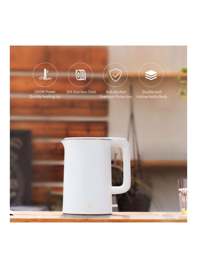 Xiaomi Stainless Steel Electric Kettle 1.5L 1.5 L 1800 W H20351 White  - Image 5