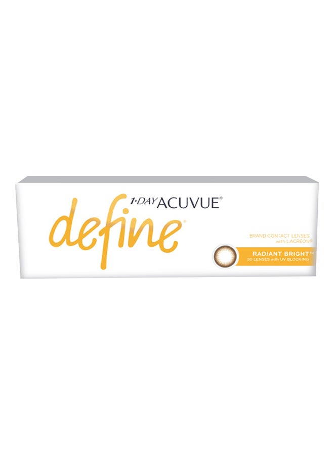 ACUVUE unisex 30-Piece Define Radiant Bright Contact Lenses Set - Image 1