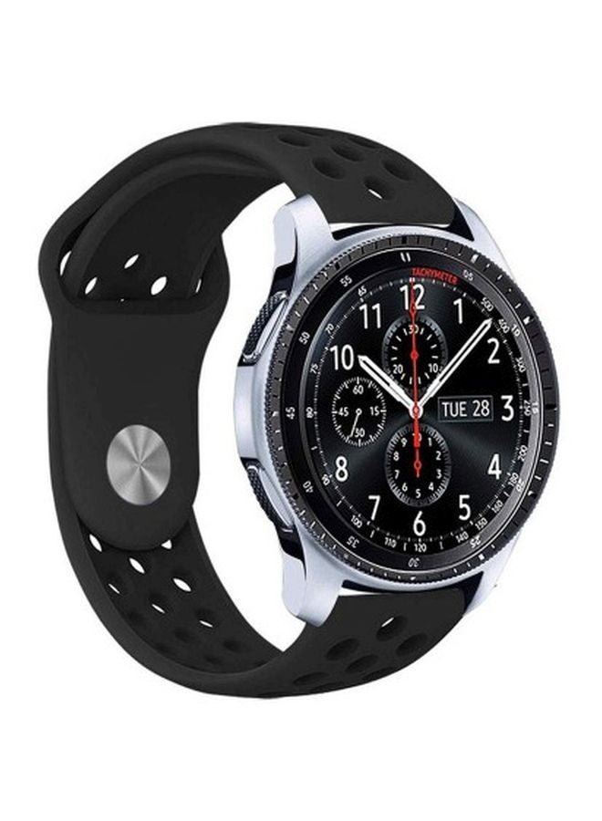 MARGOUN Henlein Series Replacement Band For Samsung Galaxy Active/Active 2 40/44mm Black - Image 2