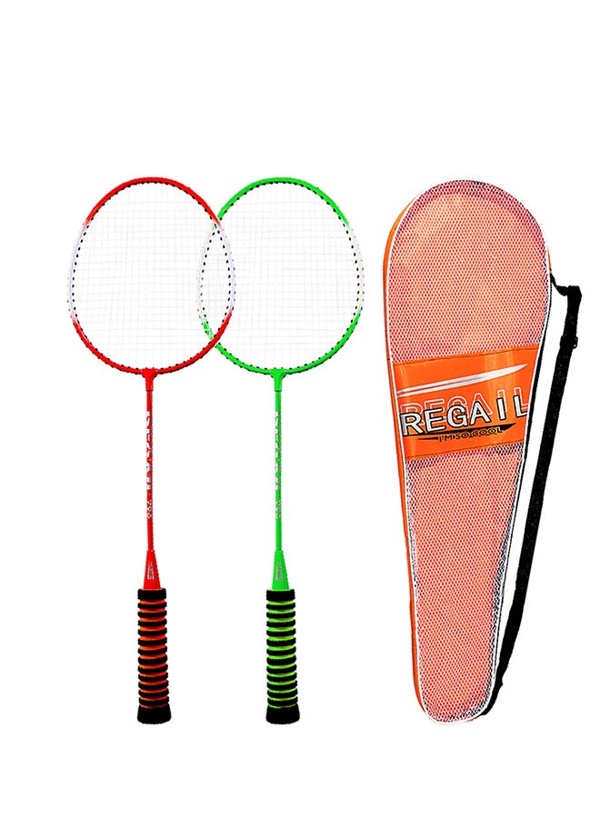 REGAIL Pair Of Badminton Racket With Case