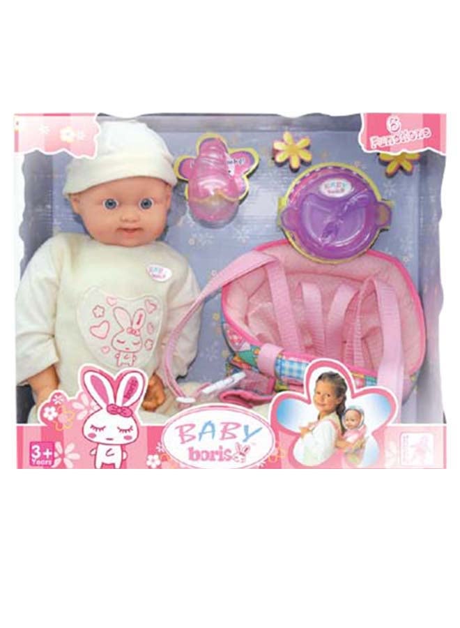 Basmah Speaking Baby Boris Doll Set - Image 1