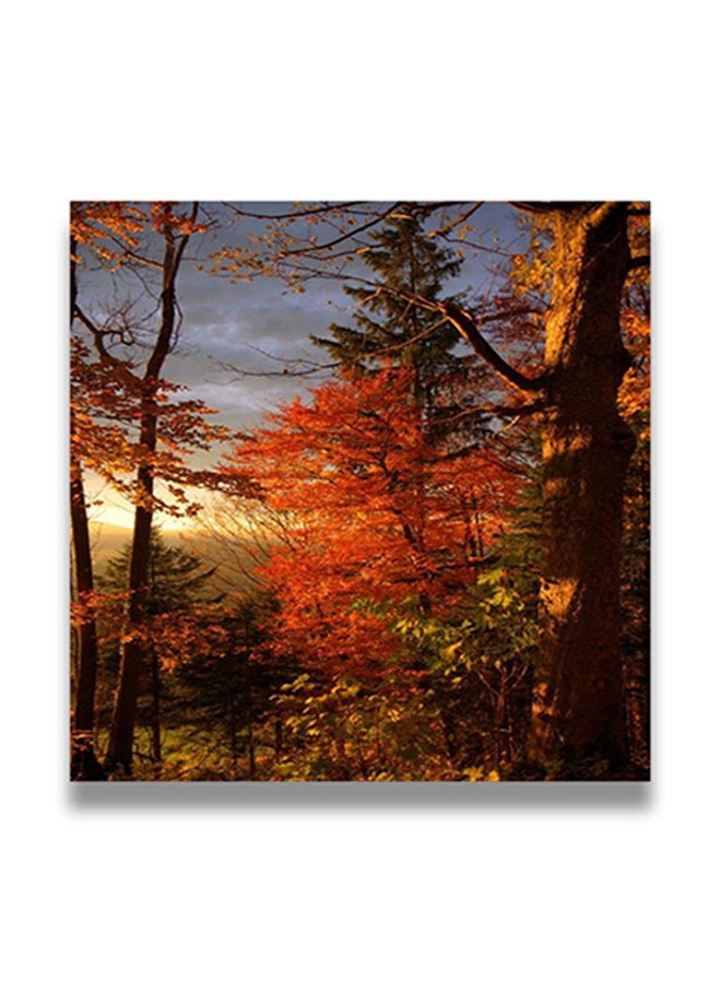 لوحة فنية لديكور الحائط بإطار مخفي متعدد الألوان 50 x 50سم