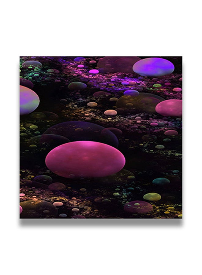 لوحة فنية لديكور الحائط بإطار مخفي متعدد الألوان 50 x 50سم