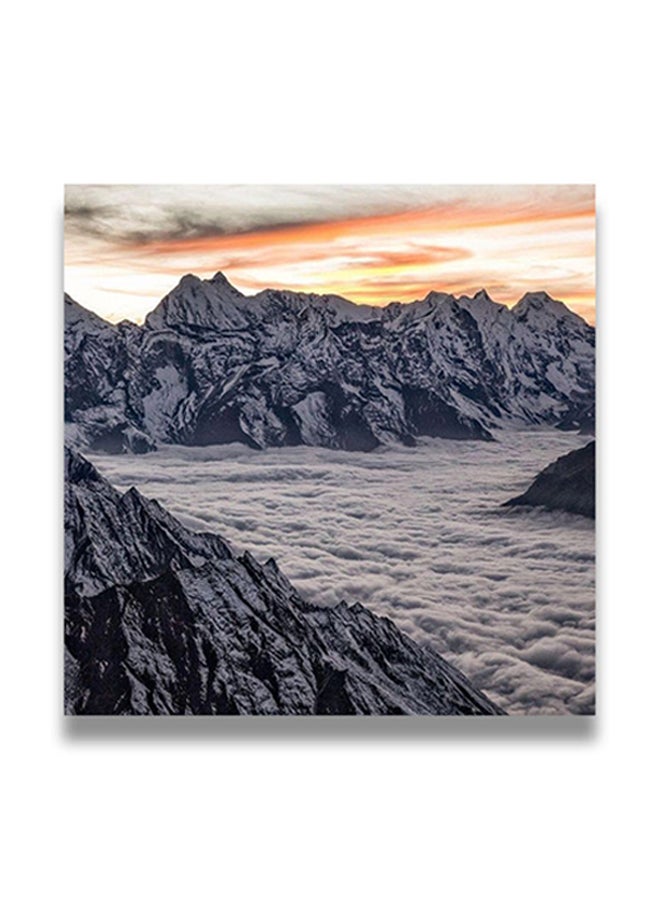 لوحة فنية لديكور الحائط بإطار مخفي متعدد الألوان 50 x 50سم