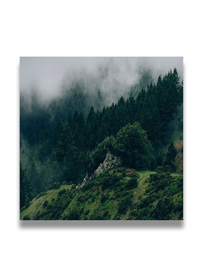 Decorative Wall Art Painting With Hidden Frame Multicolour 50 x 50cm