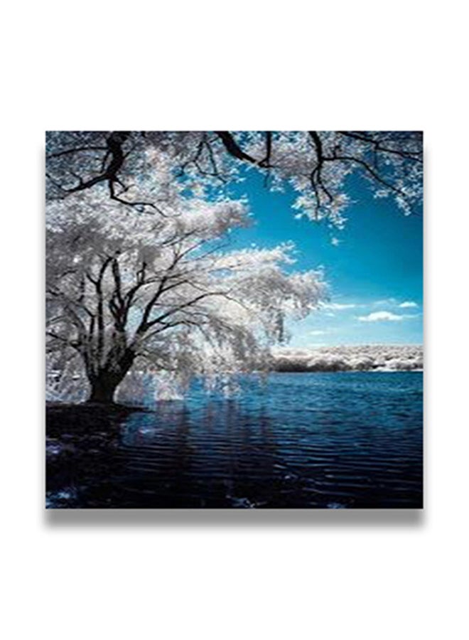 Decorative Wall Art Painting With Hidden Frame Multicolour 50 x 50cm