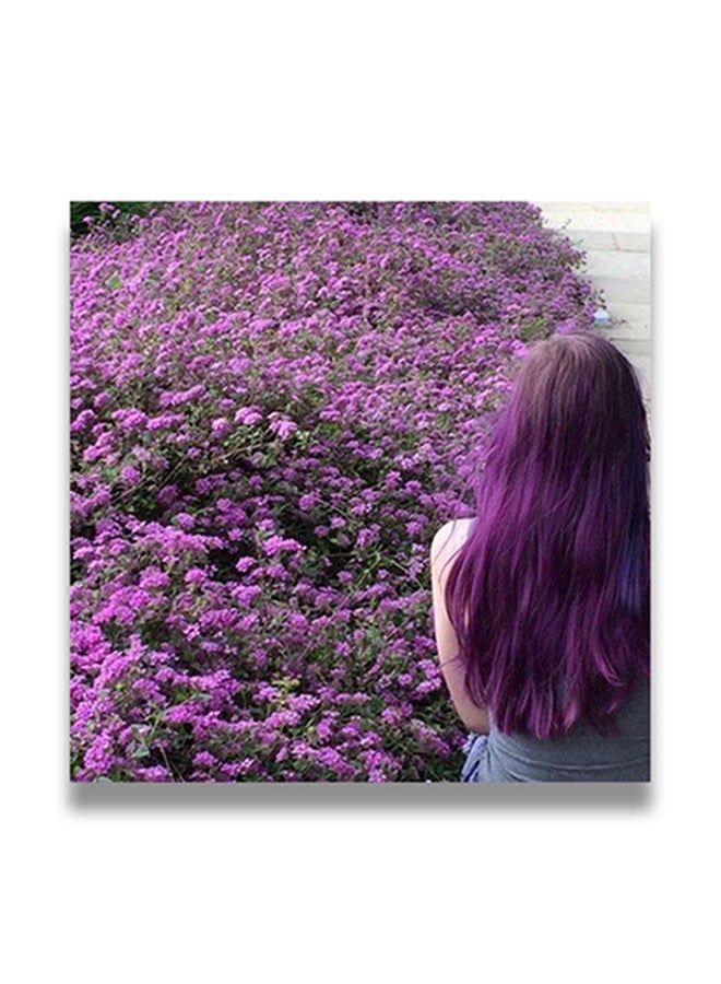 Flowers Themed Decorative Wall Art Painting With Hidden Frame Multicolour 50 x 50cm