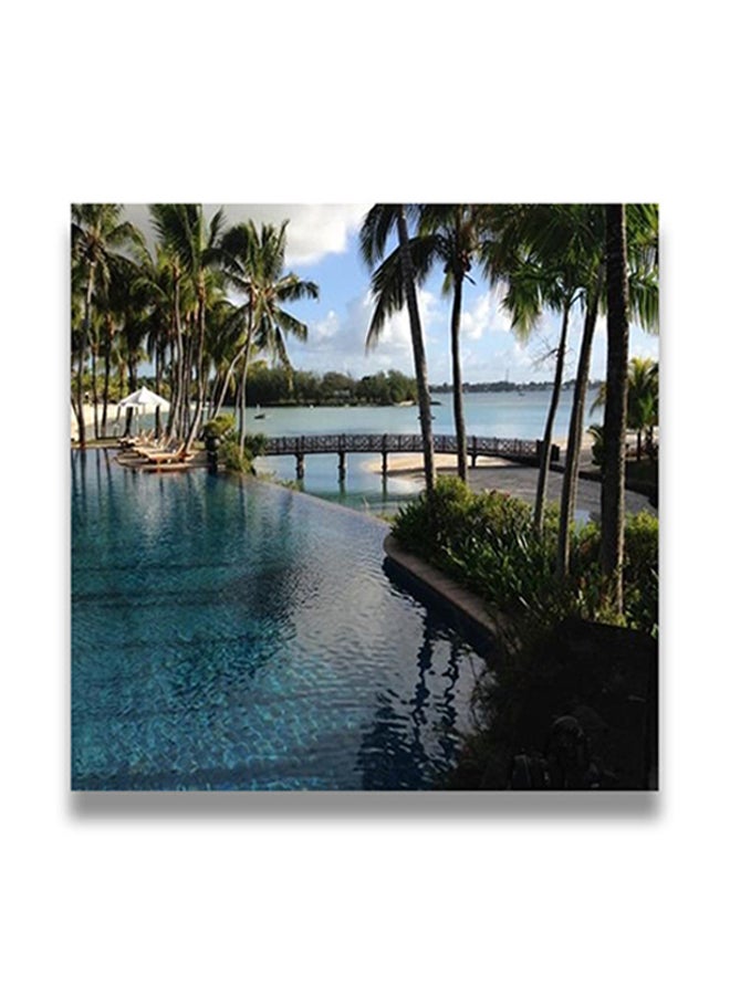 Decorative Wall Art Painting With Hidden Frame Multicolour 50 x 50cm