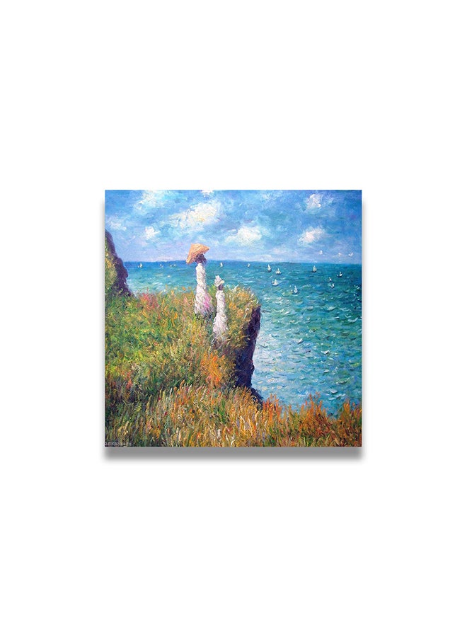 لوحة فنية من مادة MDF للزينة متعدد الألوان 50 x 50سم