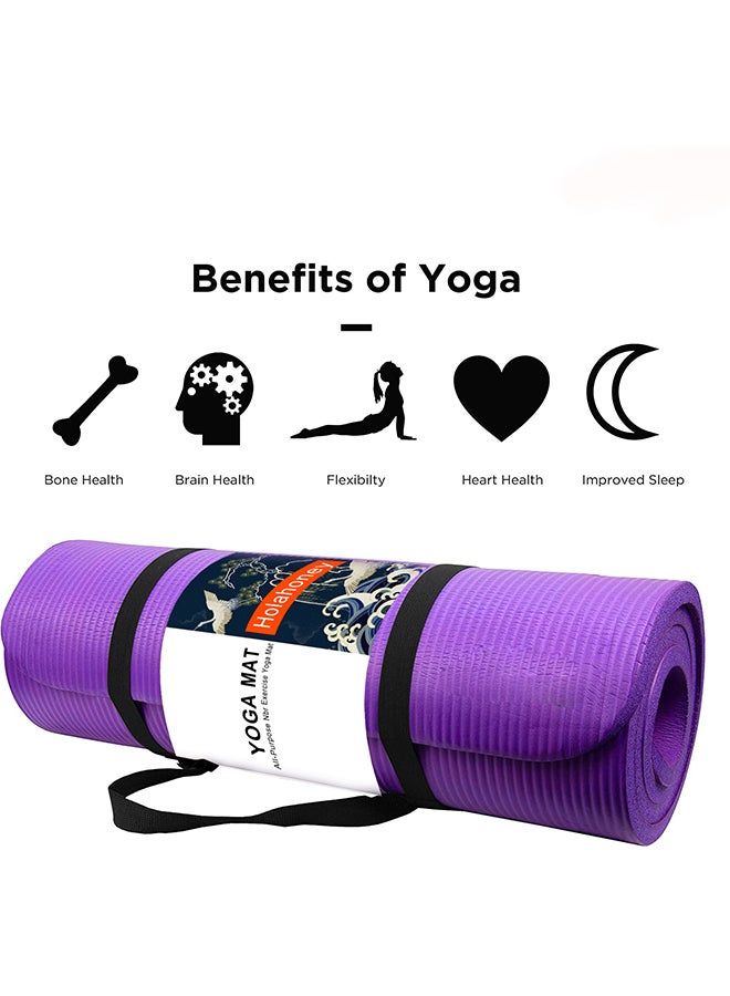 Holahoney - Folable Yoga Mat 183 x 61cm - Image 1