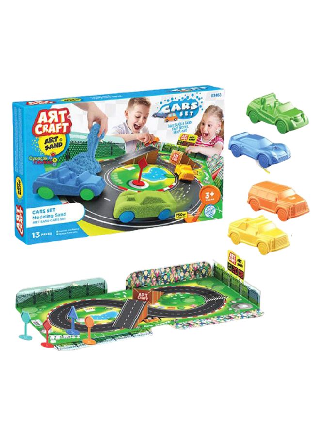 dede Car Race Track With Accessories