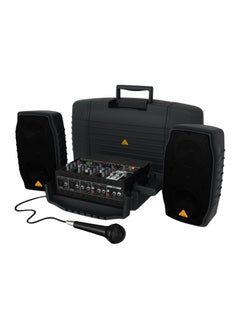 Portable Personal Audio System With Microphone PPA200 Black