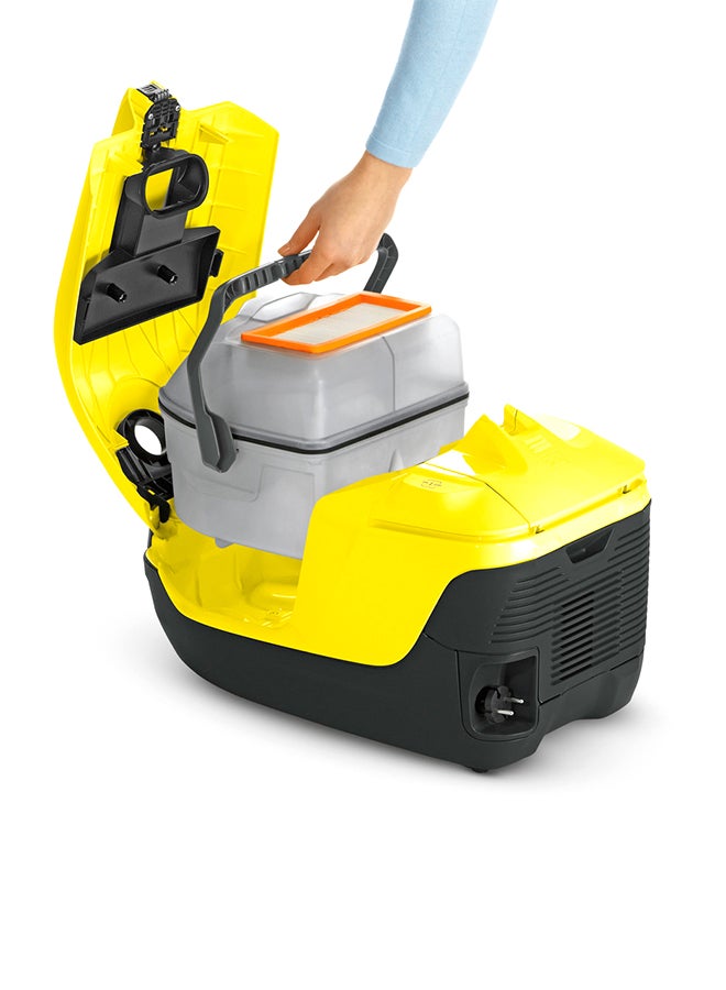 كارشر - مكنسة كهربائية مع فلتر مياه 2 L 900 W DS5.800 أصفر/ أسود/ فضي - Image 1