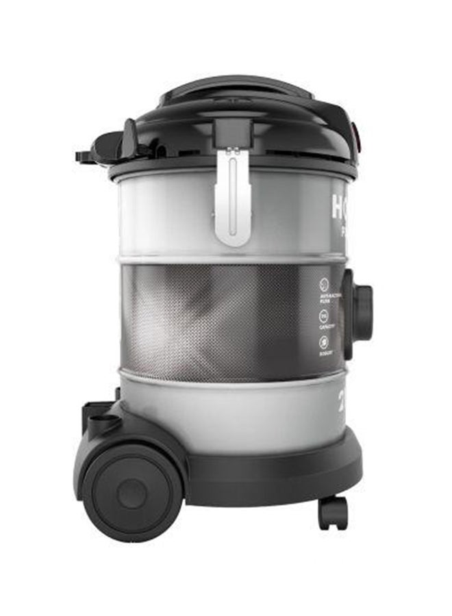 هوفر مكنسة كهربائية أسطوانية الشكل 20 L 2100 W HT87T2M رمادي - Image 3
