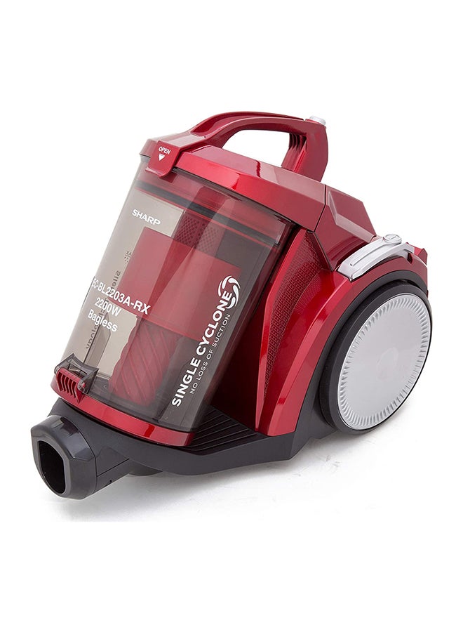 Canister Vacuum Cleaner 3 L 2200 W EC-BL2203A RZ Red - v1593661416/N37620577A_2