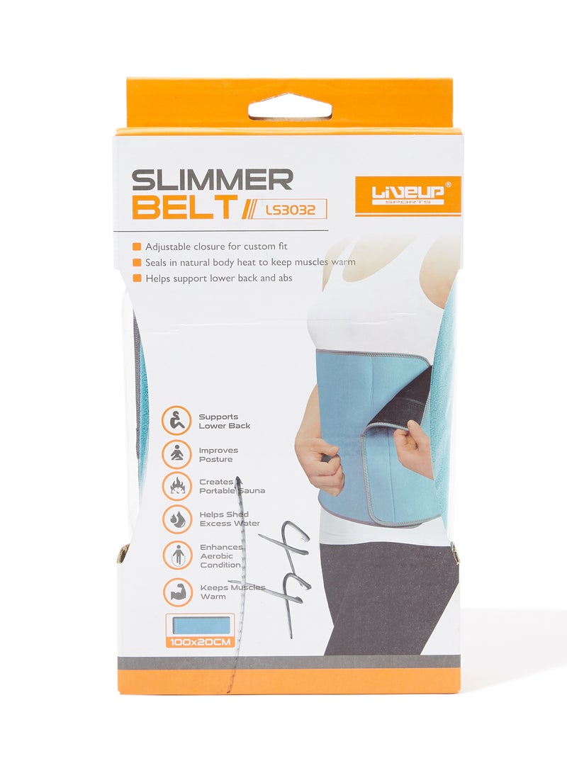 Liveup Slim Toning Belt Multicolour 100x30cm - Image 3