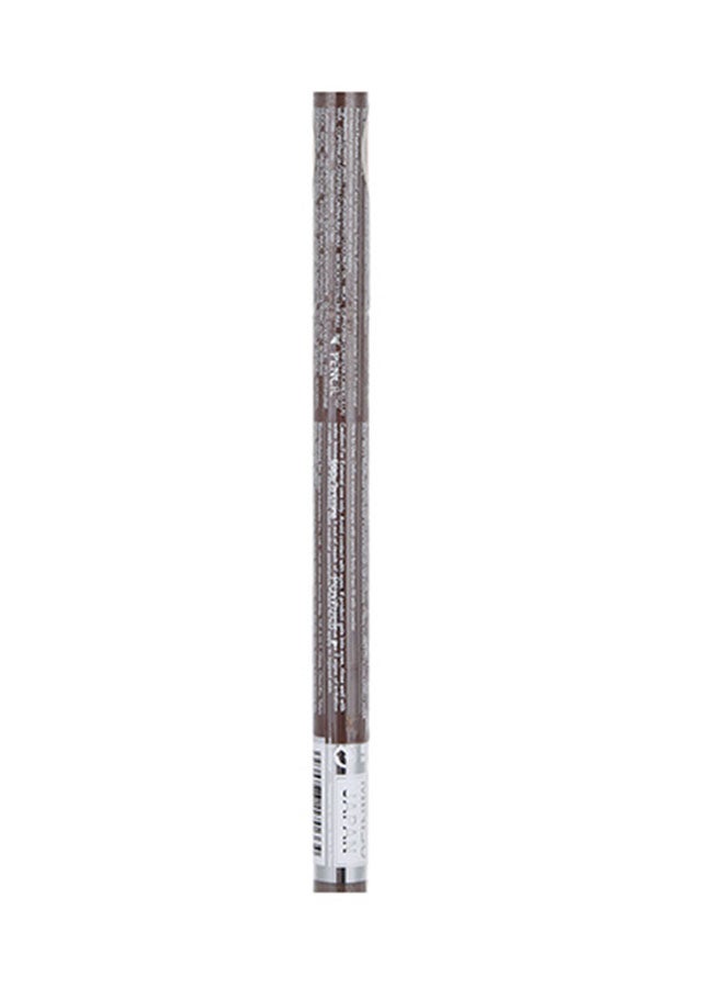 Miniso - 2 In 1 Eyebrow Pencil With Eyebrow Powder Dark Brown - Image 1