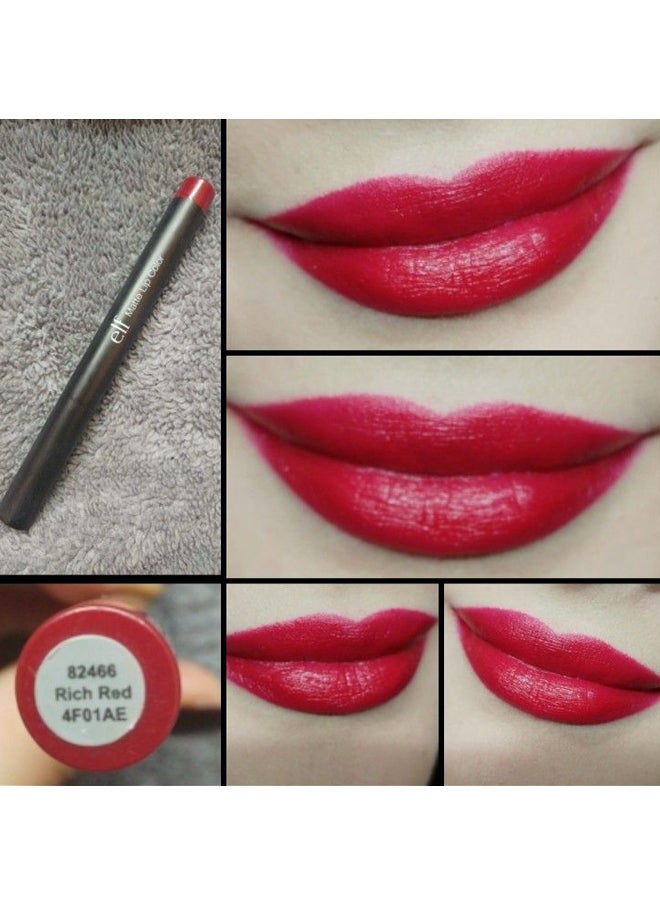 elf Matte Lip Color Rich Red - Image 2