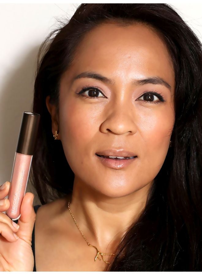 BECCA Liquid Crystal Lip Topper Glow Gloss Topaz x Gilt - Image 3