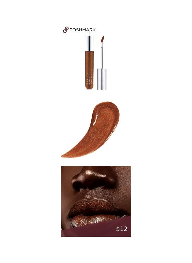 BECCA Glow Gloss Lipstick Chocolate Geode - Image 4
