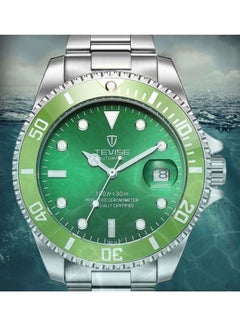 Tevise Men's Luminous Alloy Mechanical Watch ZS531802 - 43 mm - Silver  - Image 5