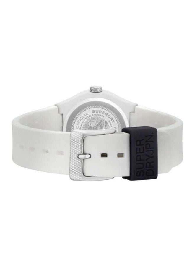 Superdry - Men's Water Resistant Analog Watch SDWSYG280WB - 38 mm - White - Image 1