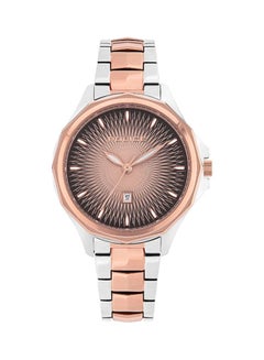 POLICE Women's Korana Round Shape Stainless Steel Analog Wrist Watch 36 mm - 2-Tone - P 15699MSTR-07M  - Image 1