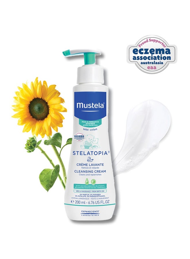 Mustela - Stelatopia Cleansing Cream - 200ml - Image 1